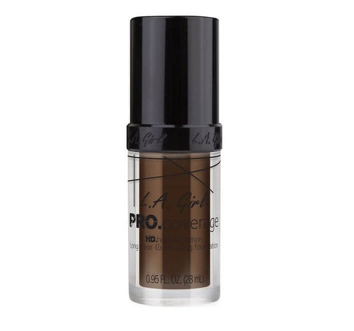 LA Girl - Pro Coverage HD Illuminating Foundation - Dark Chocolate