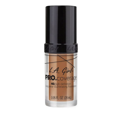 LA Girl - Pro Coverage HD Illuminating Foundation - Sand