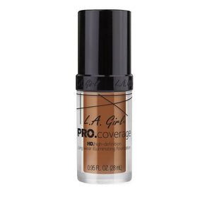 LA Girl - Pro Coverage HD Illuminating Foundation - Toast