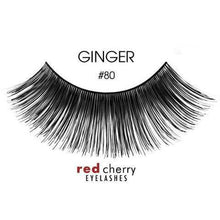 Load image into Gallery viewer, RED CHERRY-Red Cherry Lashes - Ginger-Beauty Gold