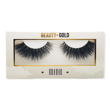 Load image into Gallery viewer, Beauty Gold - Mink Lashes - Sassy - Beauty Gold - LASHES